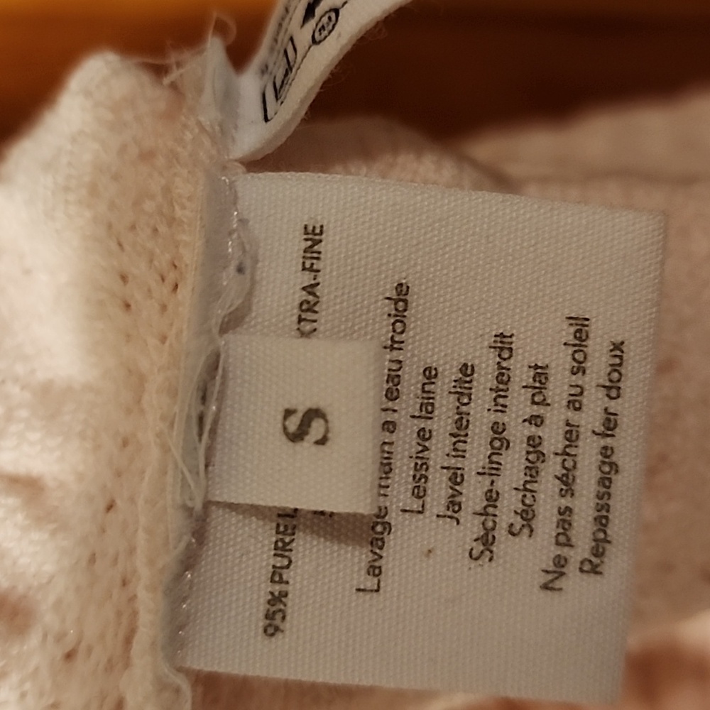 Molli Light Pink Sweater Made In Italy Small - Picture 5 of 16